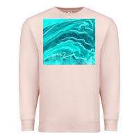 Pale Pink turquoise agate Premium Sweatshirt - TumblerDesignByShophia