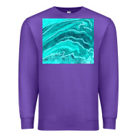 Purple turquoise agate Premium Sweatshirt - TumblerDesignByShophia
