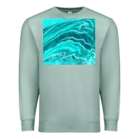 Seafoam turquoise agate Premium Sweatshirt - TumblerDesignByShophia