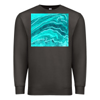 Smoke turquoise agate Premium Sweatshirt - TumblerDesignByShophia