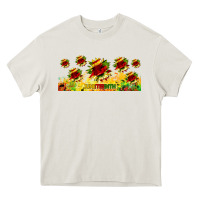 Cream juneteenth sunflowers libbey glass Heavy Core Tee - HRA Design Shop
