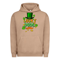 Pigment Burro lucky dude St. Patricks Day Urban Hoodie - FaDigitalArtStudio
