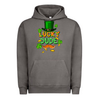 Pigment Tornado lucky dude St. Patricks Day Urban Hoodie - FaDigitalArtStudio