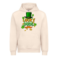 Sandshell lucky dude St. Patricks Day Urban Hoodie - FaDigitalArtStudio