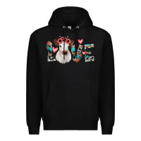 Black calf love Premium Hoodie - JahusDesignShop