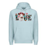 Blue Mist calf love Premium Hoodie - JahusDesignShop