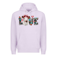 Lilac calf love Premium Hoodie - JahusDesignShop