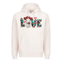 Pale Pink calf love Premium Hoodie - JahusDesignShop