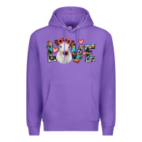 Purple calf love Premium Hoodie - JahusDesignShop