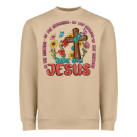 Mushroom in the waiting there was jesus Heavyweight Sweatshirt - MaliasSmallBusiness