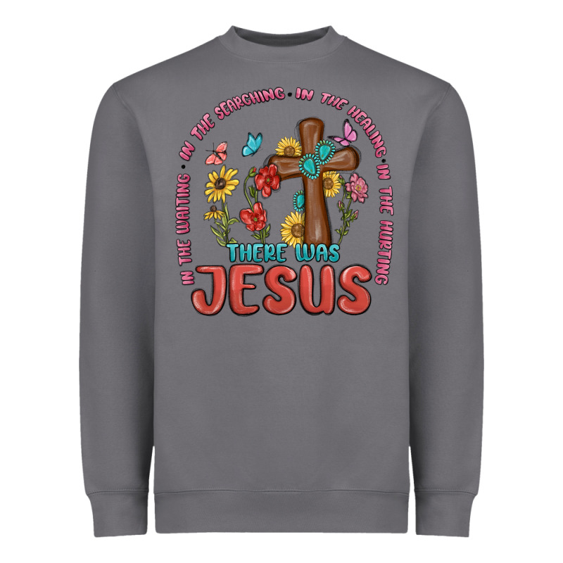 In The Waiting There Was Jesus Heavyweight Sweatshirt by MaliasSmallBusiness | Teevron