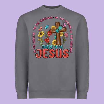 In The Waiting There Was Jesus Heavyweight Sweatshirt Designed By Maliassmallbusiness