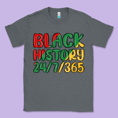 Black History Classic Tee Designed By Maliassmallbusiness
