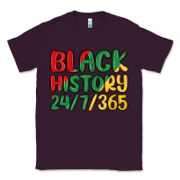 Plum black history Classic Tee - MaliasSmallBusiness