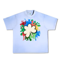 Grape Ice st patricks day shamrock autism Urban Heavy Tee - MaliasSmallBusiness