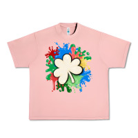 Salmon st patricks day shamrock autism Urban Heavy Tee - MaliasSmallBusiness