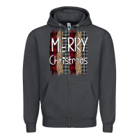 Smoke merry christmas leopard print Zipper Hoodie - Bettercallsaul