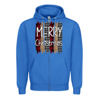True Royal merry christmas leopard print Zipper Hoodie - Bettercallsaul