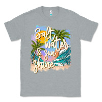 Heather Grey salt water sunshine Classic Tee - JahusDesignShop