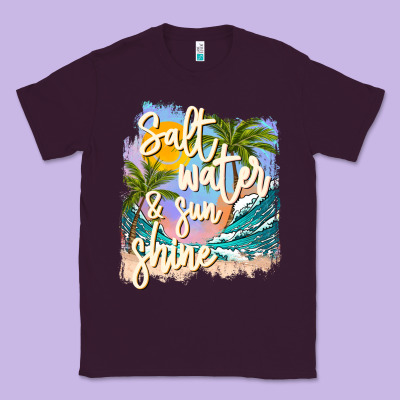 Salt Water Sunshine Classic Tee Designed By Jahusdesignshop