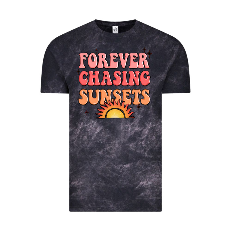 Forever Chasing Sunsets Vintage Tee by JahusDesignShop | Teevron
