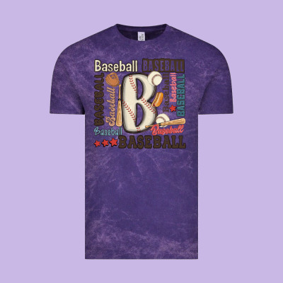 Baseball Vintage Tee Designed By Maliassmallbusiness