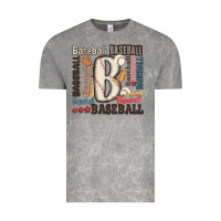 Cloud Rock baseball Vintage Tee - MaliasSmallBusiness