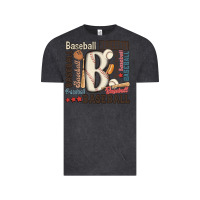 Vintage Black baseball Vintage Tee - MaliasSmallBusiness