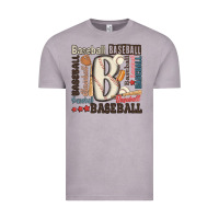 Vintage Zinc baseball Vintage Tee - MaliasSmallBusiness