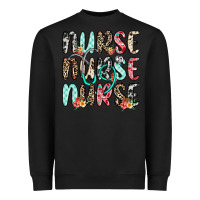 Black nurse nurse nurse Heavyweight Sweatshirt - NancyCooperArtShop