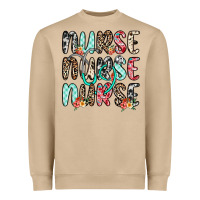 Mushroom nurse nurse nurse Heavyweight Sweatshirt - NancyCooperArtShop