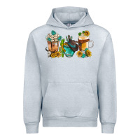 Heather Grey western coffee cups with sunflower and gemstone bbs Urban Hoodie - BundleAndBundleShop