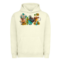Pigment Pistachio western coffee cups with sunflower and gemstone bbs Urban Hoodie - BundleAndBundleShop