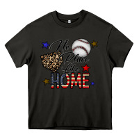 Asphalt no place like home Heavy Core Tee - CowhideDigitalArt