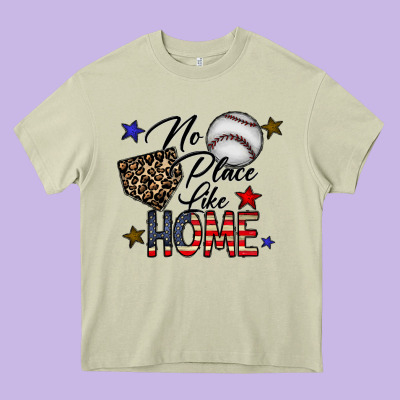 No Place Like Home Heavy Core Tee Designed By Cowhidedigitalart