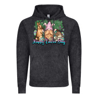 Vintage Arctic Gnome Bunny Happy Eater Day Vintage Hoodie - NancyCooperArtShop