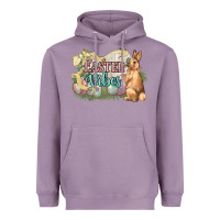 Lavender Easter vibes Easter Day Heavyweight Hoodie - HowdyJamesFarm