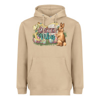 Mushroom Easter vibes Easter Day Heavyweight Hoodie - HowdyJamesFarm