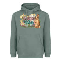 Sage Easter vibes Easter Day Heavyweight Hoodie - HowdyJamesFarm