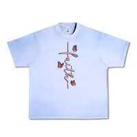 Grape Ice faith cross Urban Heavy Tee - MaliasSmallBusiness