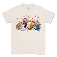 Natural easter coffee cups Classic Tee - MaliasSmallBusiness