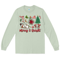 Matcha merry bright Long Sleeve Tee - MaliasSmallBusiness