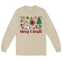 Mushroom merry bright Long Sleeve Tee - MaliasSmallBusiness