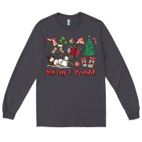 Smoke merry bright Long Sleeve Tee - MaliasSmallBusiness