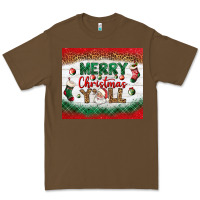 Cacao merry christmas y'all tumbler Premium Tee - BundleAndBundleShop