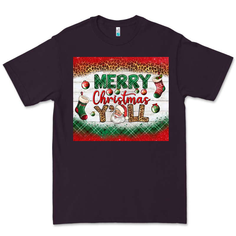 Merry Christmas Y'all Tumbler Premium Tee by BundleAndBundleShop | Teevron