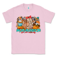 Bubblegum Pink Moo Pumpkin Get Out The Way Classic Tee - CowhideDigitalArt