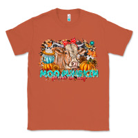 Copper Moo Pumpkin Get Out The Way Classic Tee - CowhideDigitalArt