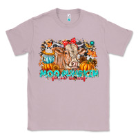 Lilac Moo Pumpkin Get Out The Way Classic Tee - CowhideDigitalArt