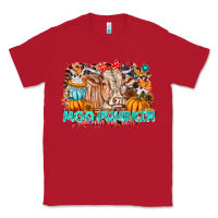 Red Moo Pumpkin Get Out The Way Classic Tee - CowhideDigitalArt